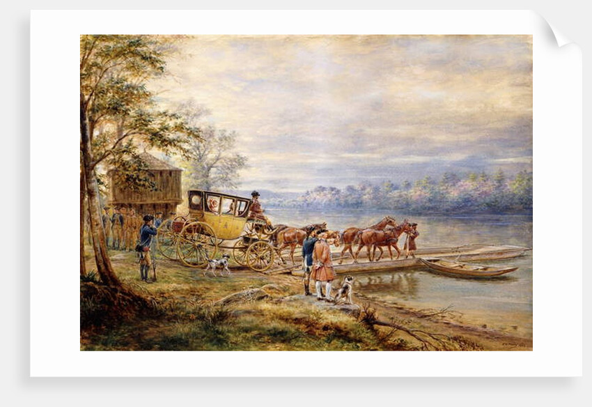 Waiting for the Ferry, 1902 by Edward Lamson Henry