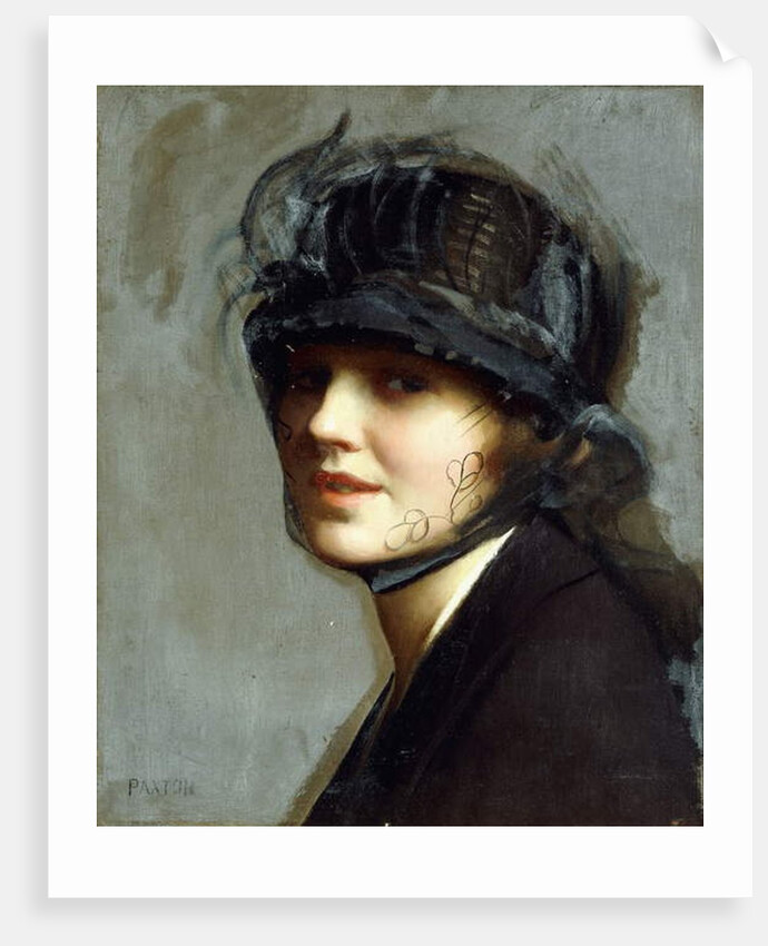 Portrait of Charlotte Morgan McFadden, by William McGregor Paxton