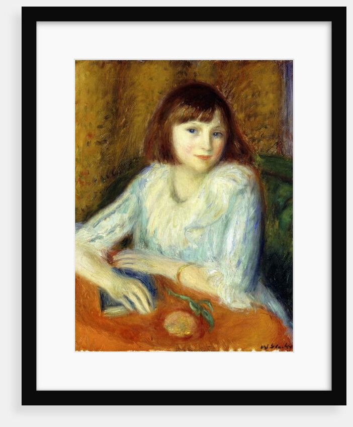 A Portrait of Penny, by William James Glackens