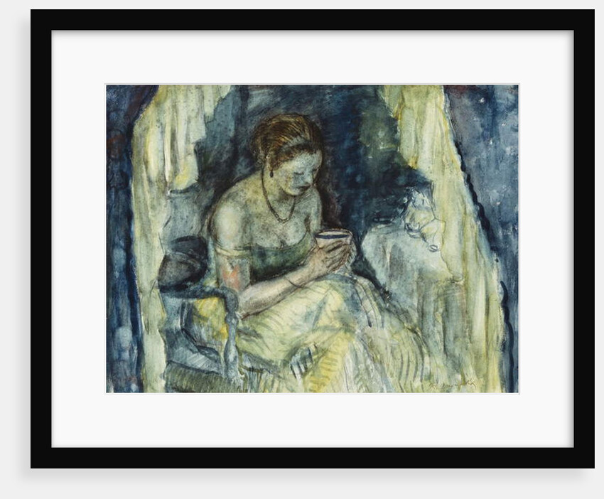 A Cup of Tea, by Frederick Carl Frieseke