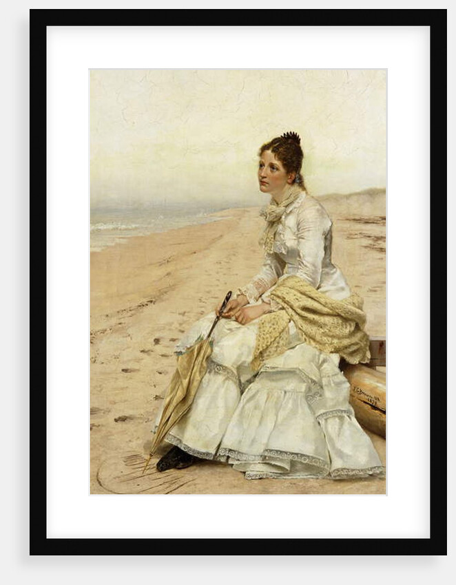 Longing for William, 1879 by John George Brown