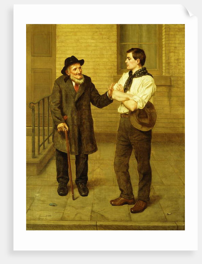 Go West Young Man, 1910 by John George Brown