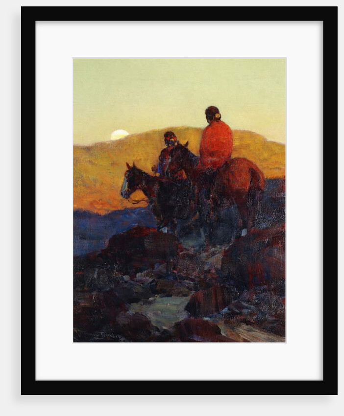 Sunset Glow by Frank Tenney Johnson