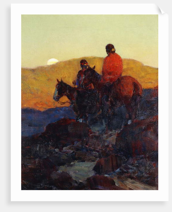 Sunset Glow by Frank Tenney Johnson