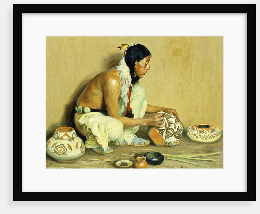 The Pottery Maker by Eanger Irving Couse