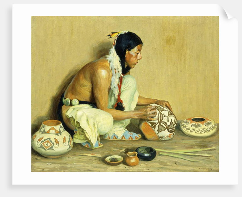 The Pottery Maker by Eanger Irving Couse