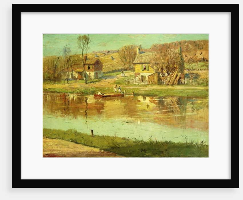 Reflections in the Water, c.1895-1919 by Willard Leroy Metcalf