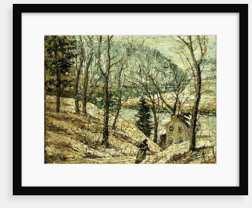 Country Road by Ernest Lawson