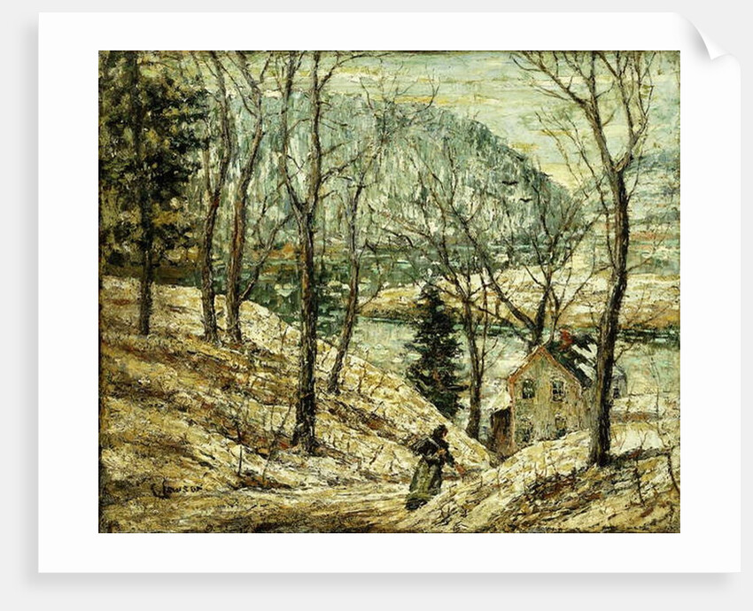 Country Road by Ernest Lawson