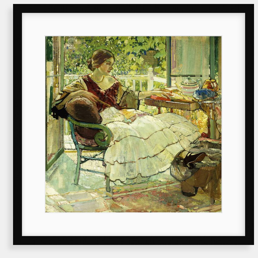 Afternoon Tea by Richard Emil Miller