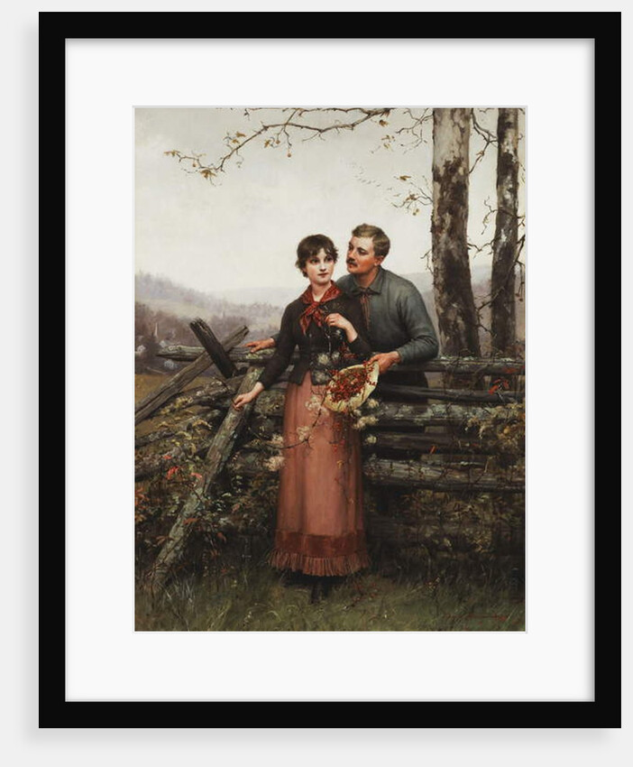 A Hatful of Bittersweet, 1877 by Jennie Augusta Brownscombe