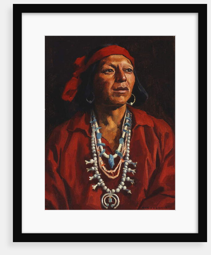 Juan, Pueblo Indian, 1927 by Eanger Irving Couse
