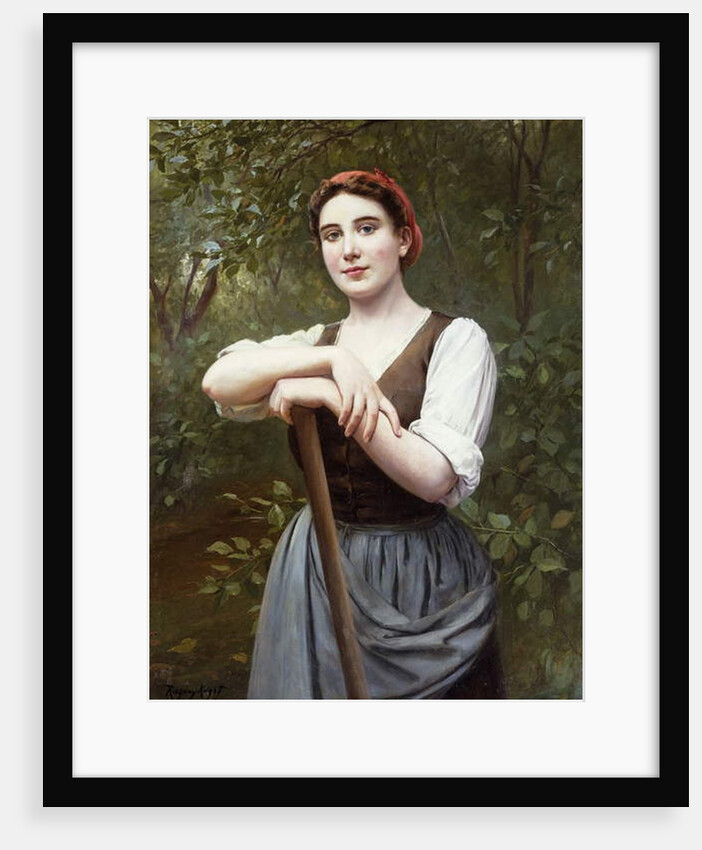 Peasant Girl, 1889 by Daniel Ridgway Knight
