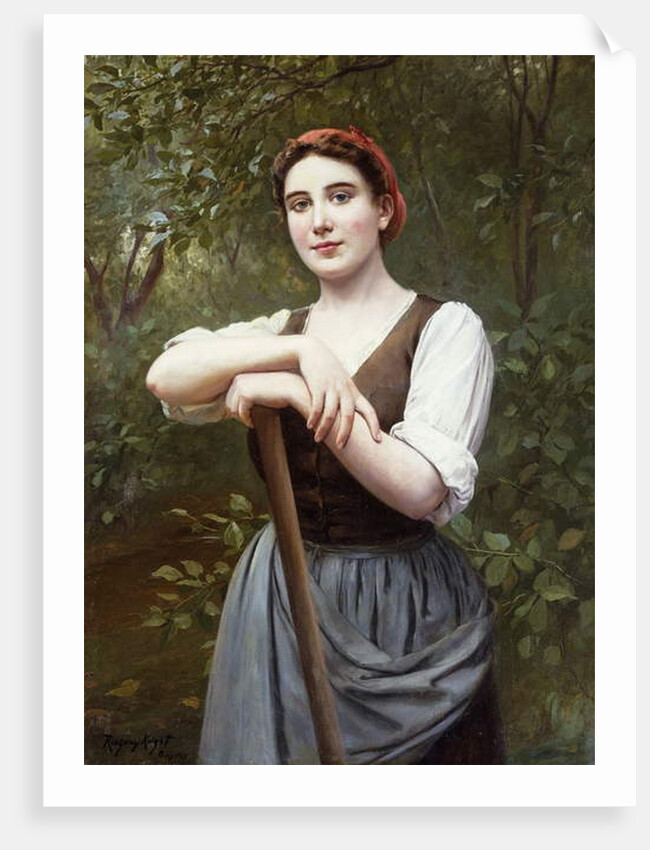 Peasant Girl, 1889 by Daniel Ridgway Knight