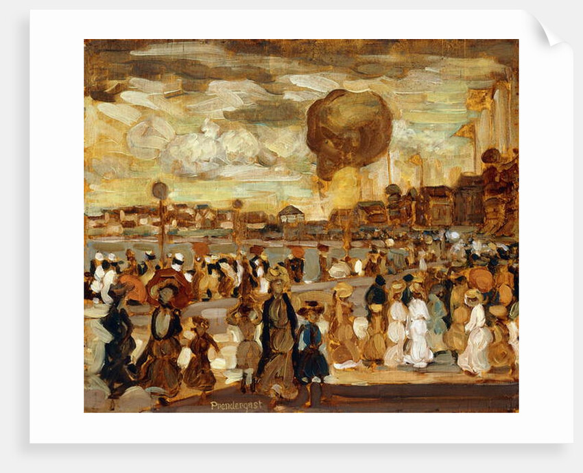 The Balloon, by Maurice Brazil Prendergast
