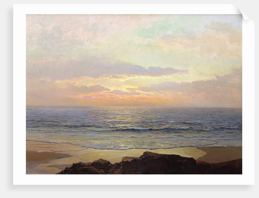 Placid Sunset by Frederick Judd Waugh