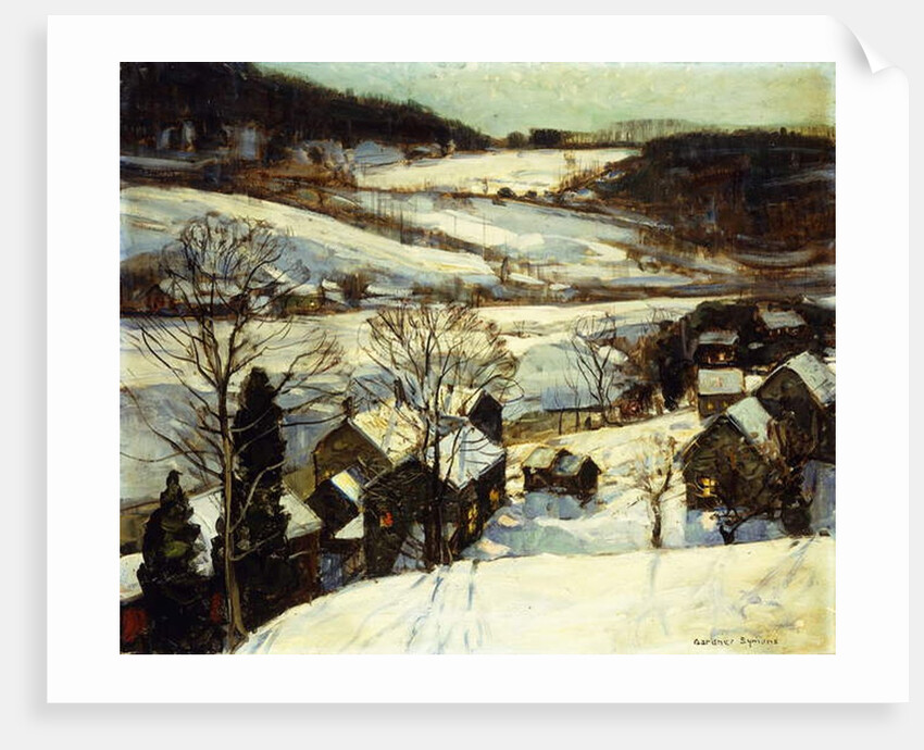 Winter Twilight by George Gardner Symons