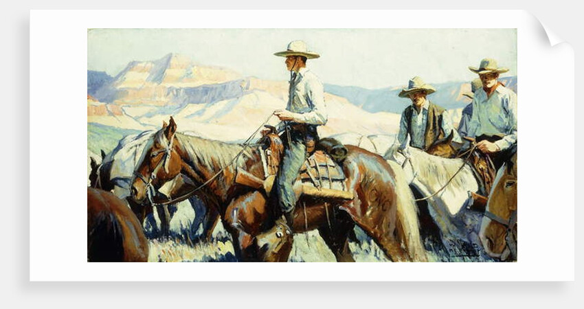 Tall in the Saddle by William Henry Dethlef Koerner