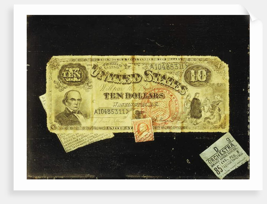 The Ten Dollar Bill by Nicolas Alden Brooks