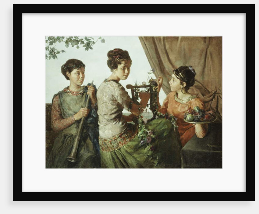 The Music Party, 1894 by Joseph Wood Colby
