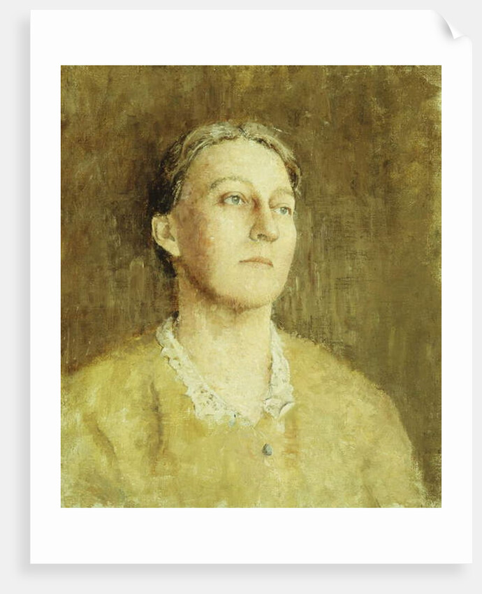 Portrait of the Artist's Wife by Emil Carlsen