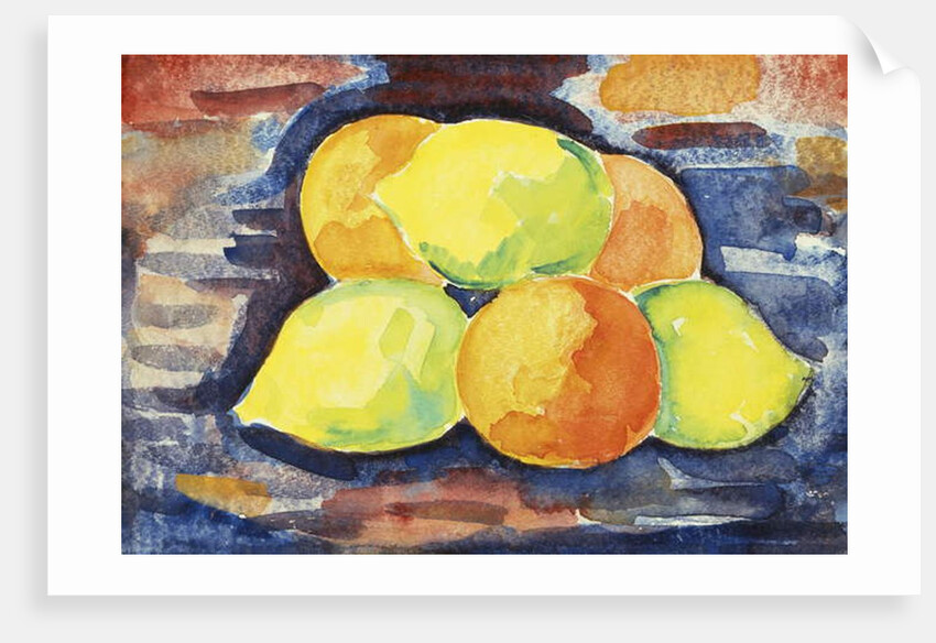 Fruit Still Life by Marsden Hartley