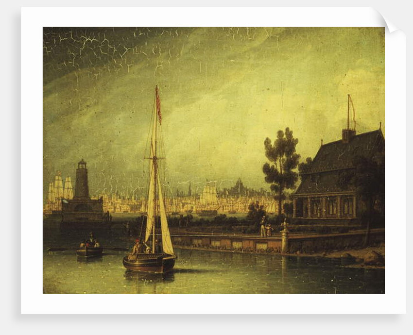 The Harbor, Liverpool by Robert Salmon