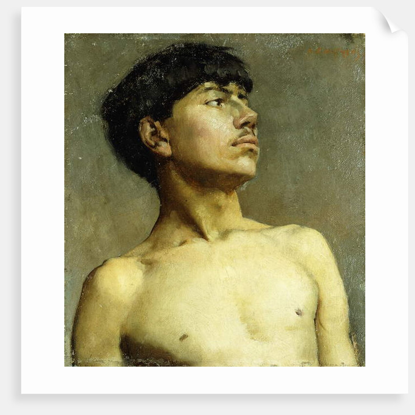 Portrait of Xavier Martinez by Arthur Frank Mathews