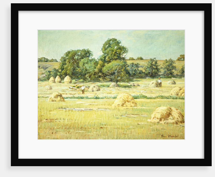 Haying, 1912-1915 by Theodore Wendel