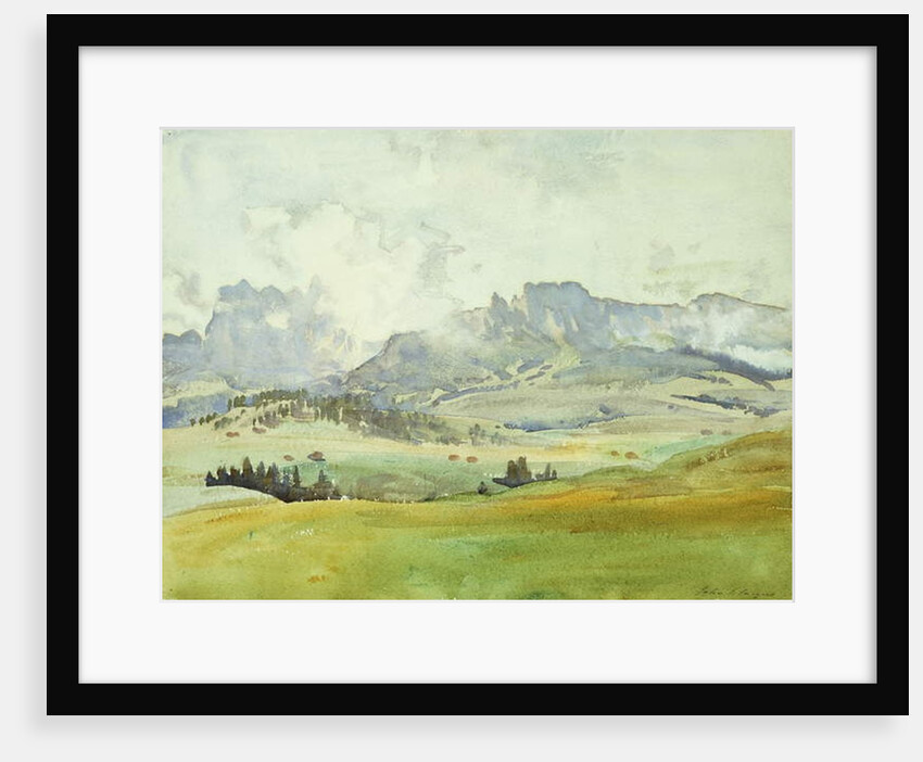 In the Dolomites, 1914 by John Singer Sargent