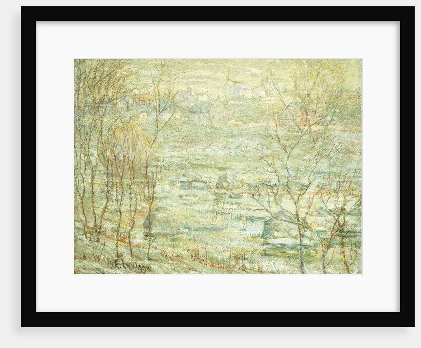 Spring Landscape, Harlem River by Ernest Lawson