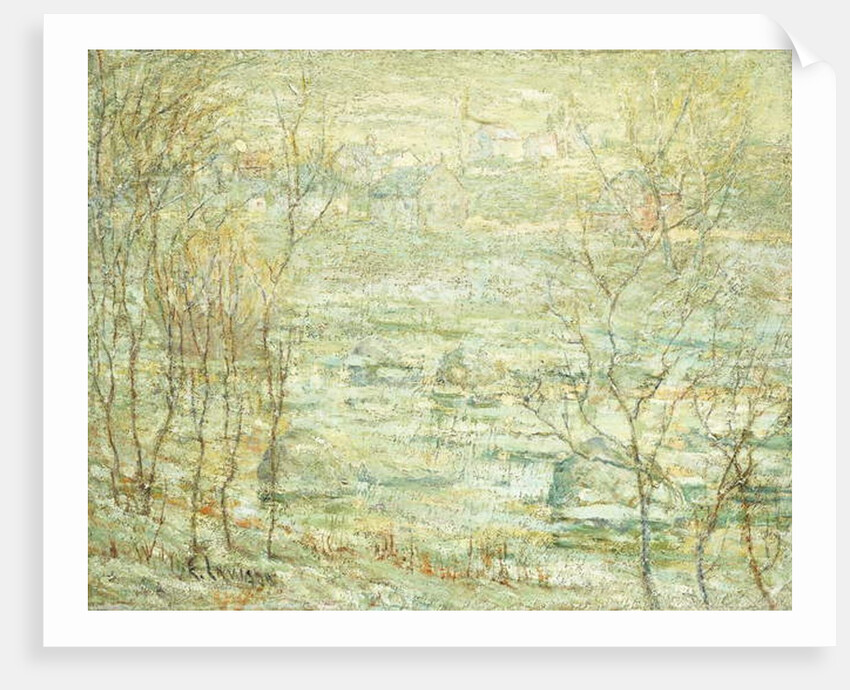 Spring Landscape, Harlem River by Ernest Lawson
