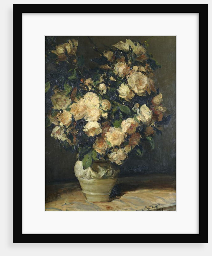 Roses in a Vase by Jacques-Emile Blanche