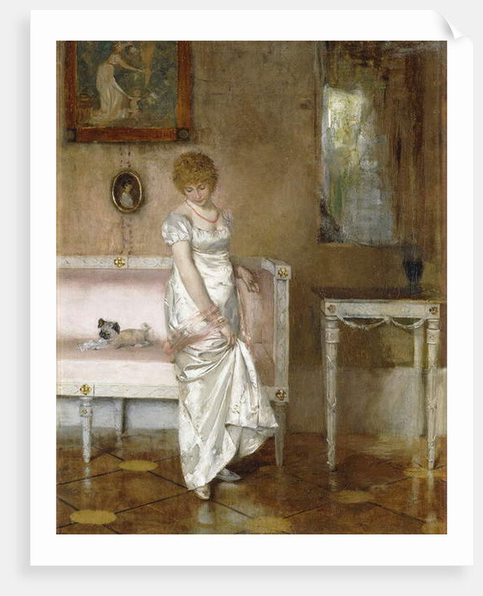 The New Dress by Franz Skarbina