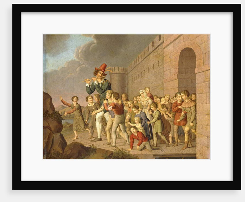 The Pied Piper of Hamelin; Der Rattenfanger von Hamelin, 1806 by Adam Weise