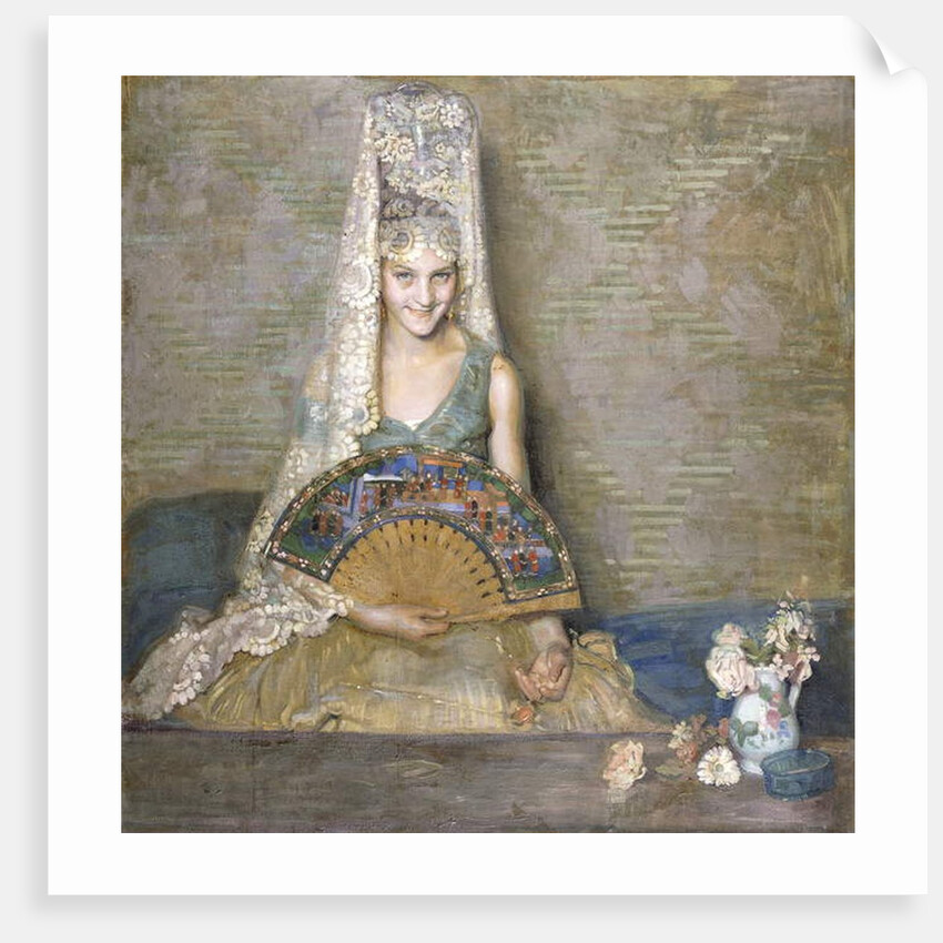 A Spanish Beauty by Jose Alarcon Suarez