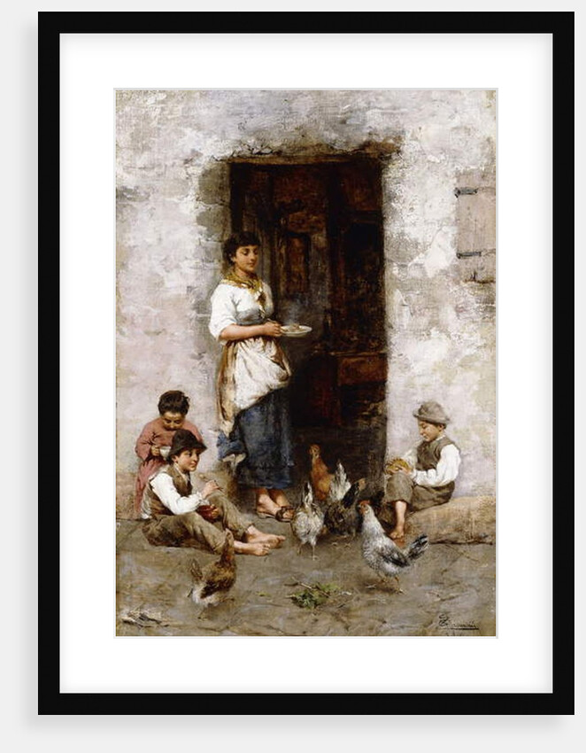 Mealtime; Il Pasto by Giuseppe Zannoni