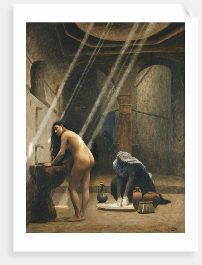 The Moorish Bath, c.1889 by Jean Leon Gerome