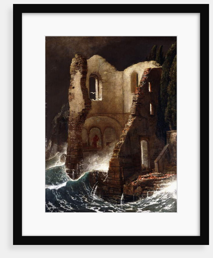 The Chapel; by Arnold Bocklin