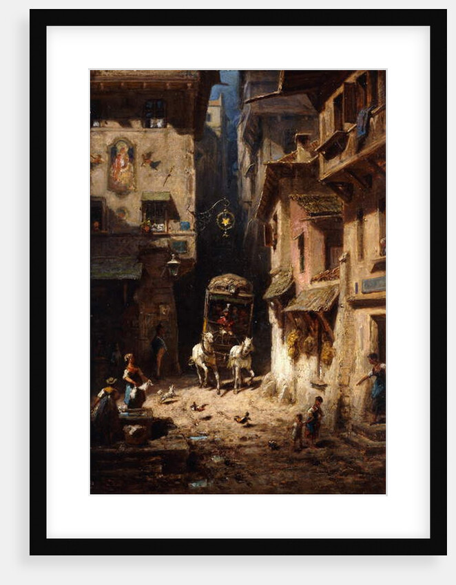 The Post; Die Post, c.1875-1880 by Carl Spitzweg