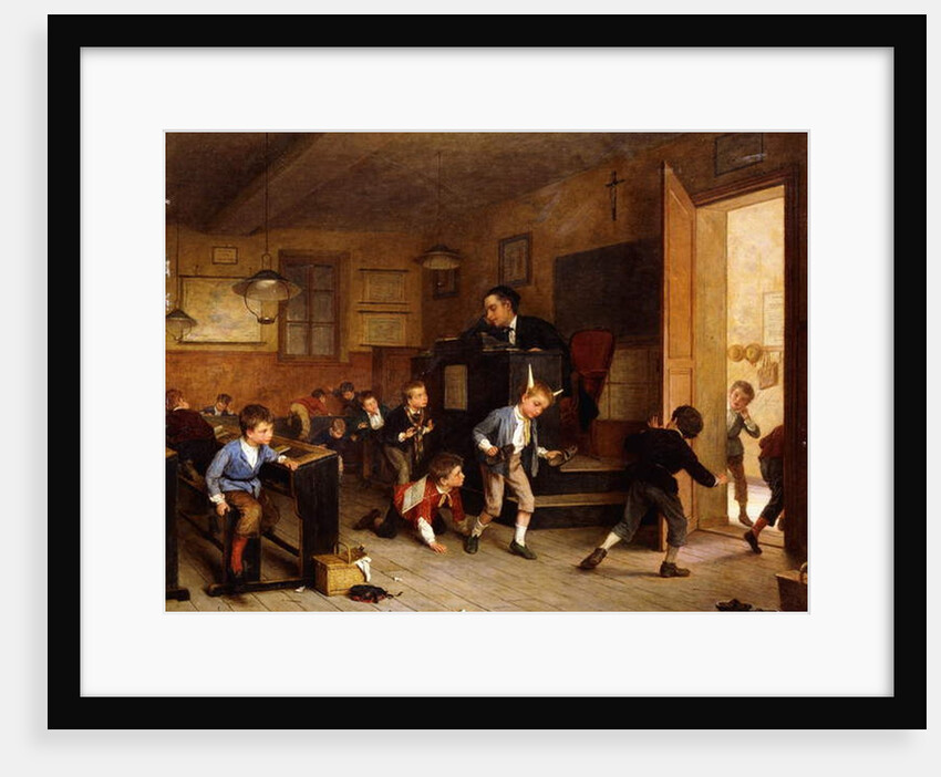 While Teacher Sleeps by Andre Henri Dargelas