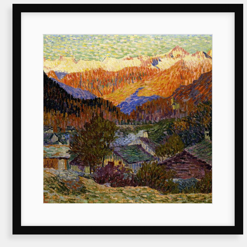 Autumn Morning, 1908 by Giovanni Giacometti