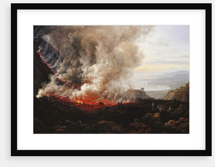The Eruption of Vesuvius by Johan Christian Dahl