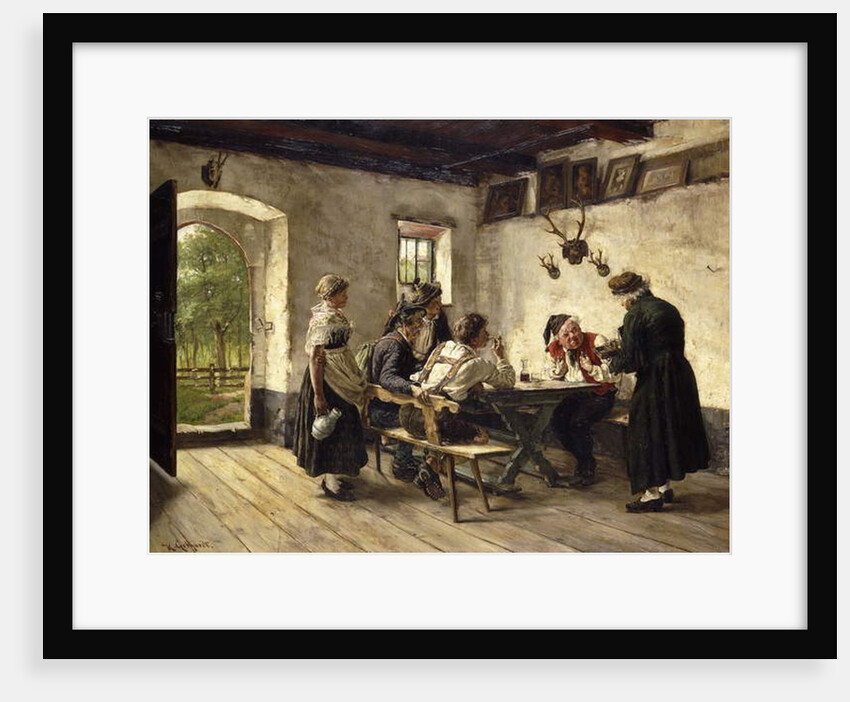 The Suspicious Customer; Ein mistrauischer Kunde by Karl Gebhardt