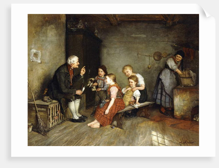 The Storyteller by Lucia Mathilde von Gelder