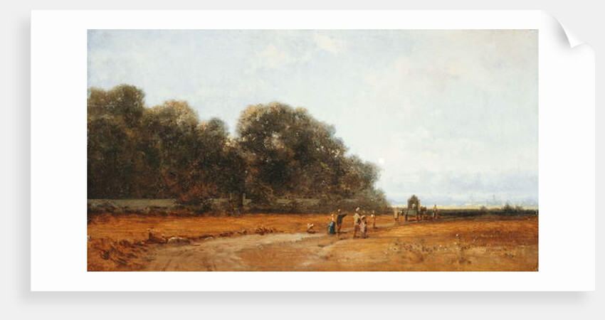 Am Nymphenburger Park, Munchen by Carl Spitzweg