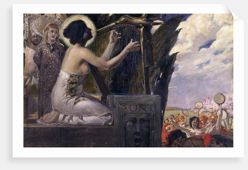 Die Musik by Albert Klinger