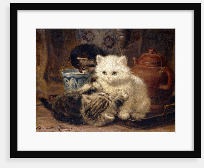 Afternoon Tea by Henriette Ronner-Knip