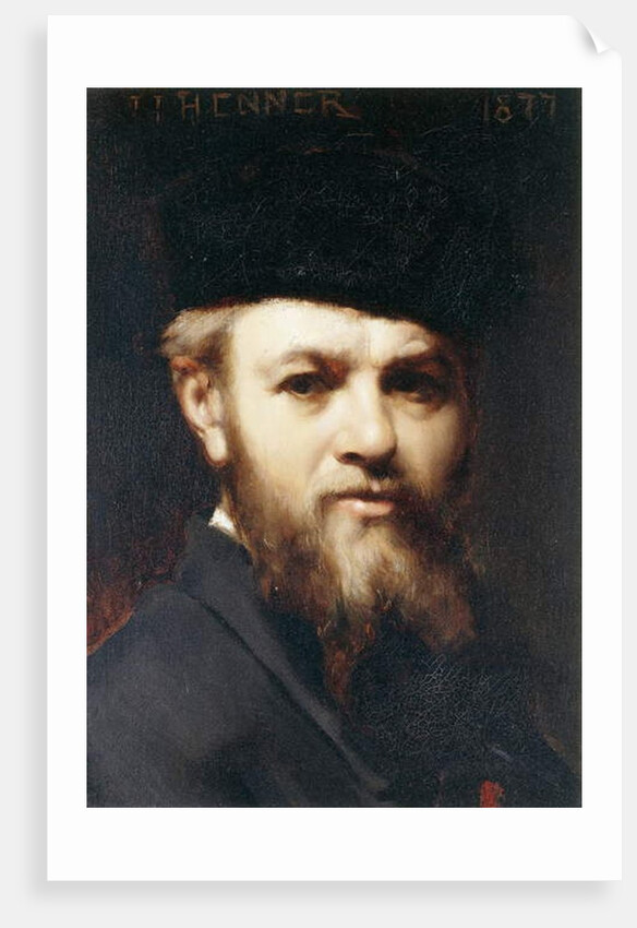 A Self Portrait, 1877 by Jean-Jacques Henner