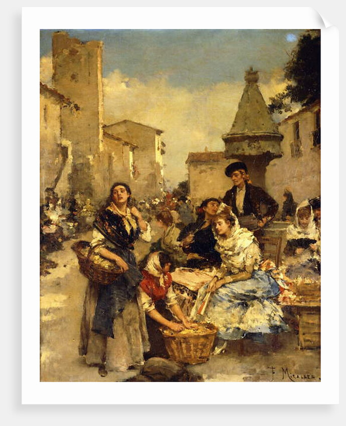 In the Market by Francesco Miralles Galaup